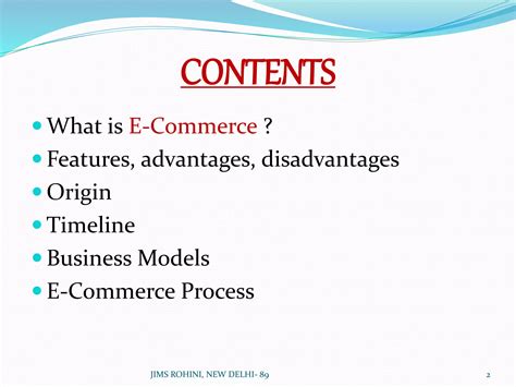 E - Commerce | PPTX