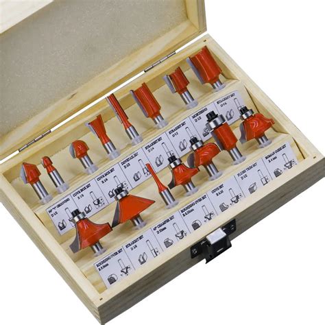 Vack Shank Carbide Router Bits Para Cortador De Madeira Ferramentas