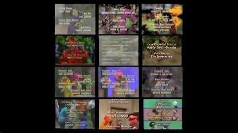 Barney And Sesame Street Remix Credits With Sesame Street Closing Theme