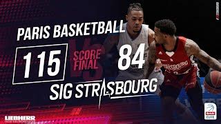 Highlights De La Sig Strasbourg Face Paris By Sig Strasbourg Tv Edayfm