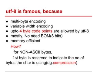 Unicode Basics In Python Ppt