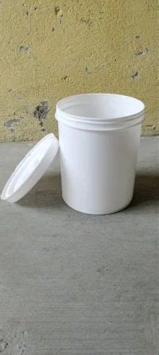 1 Litre White Plastic Paint Bucket At ₹ 494piece Chennai Id