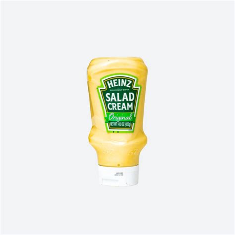 Heinz Salad Cream Vegan Salad Cream Dressing Original Top Down Squeezy