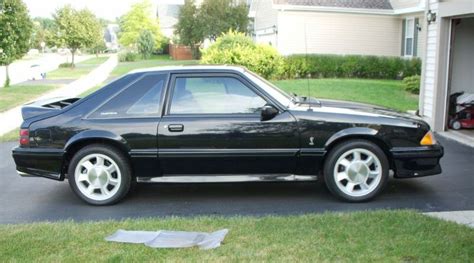 Black 1993 Ford Mustang SVT Cobra Hatchback - MustangAttitude.com Photo Detail