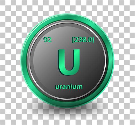 Uranium Periodic Table Symbol