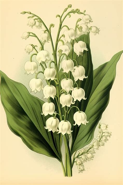 Lily Of The Valley Drawing