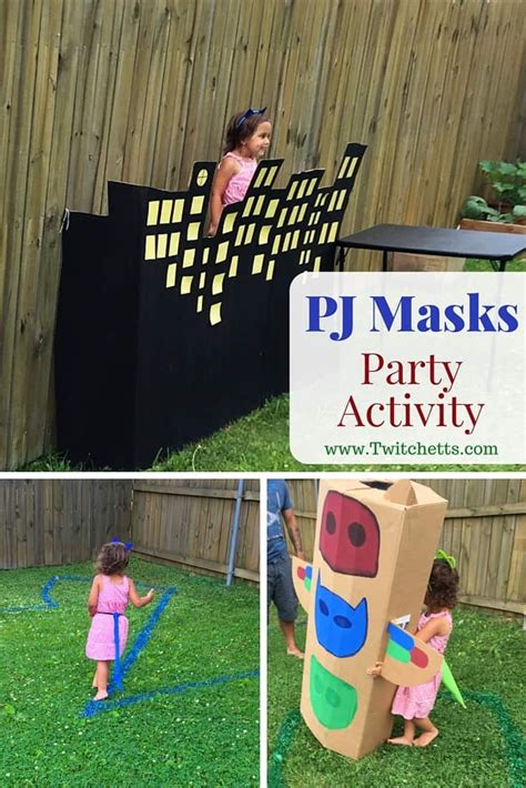 Pj masks party activity – Artofit