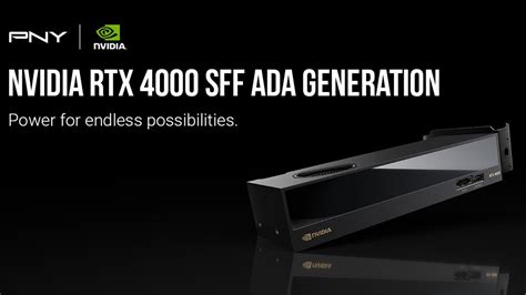 Nvidia Rtx 4000 Sff Ada Generation Full Size Performance In A Compact Form Factor Youtube