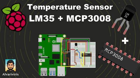 Tutorial Raspberry Pi Gpio Sensor De Temperatura Lm35 Con Mcp3008