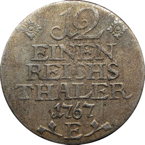 Thaler Friedrich Ii Kingdom Of Prussia Numista