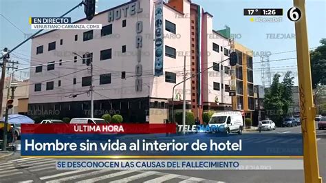 VC Encuentran a hombre sin vida al interior de un hotel Telediario México