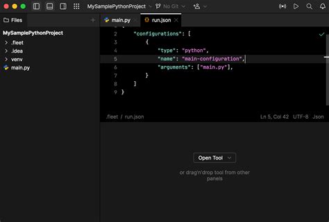 Run Python Code Jetbrains Fleet Documentation