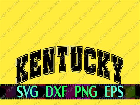 Kentucky Svg Dxf Eps Png Download Printable Cuttable Editable Vector