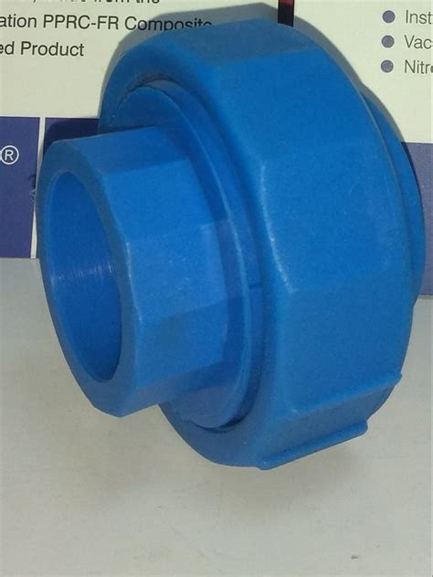 Inch Fusion Ppr Plastic Union Fittings For Airline Size Inch