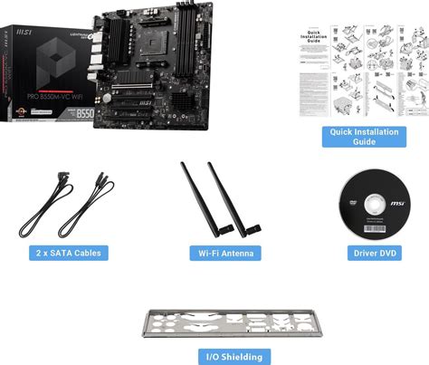 Msi Pro Pro B M Vc Wifi Am Matx Amd Motherboard Newegg