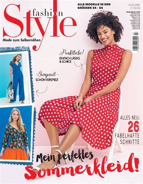 Fashion Style Zeitschrift Vorschau Fashion Buzz