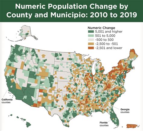 United States Population Map