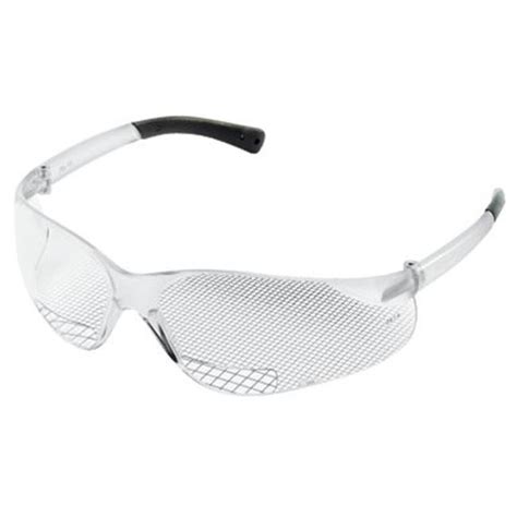 MCR Safety BKH20 2.0 Strength Bearkat Magnifiers Safety Glasses, Clear ...