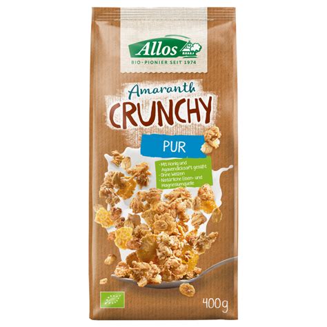 ALLOS Amaranth Crunchy Pur 400 G