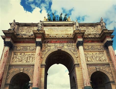 Jardin Des Tuileries Arc De Triomphe Du