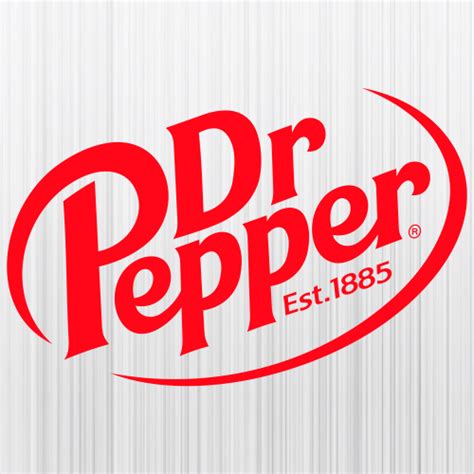 Dr Pepper Est 1885 SVG | Dr Pepper Logo PNG | Dr Pepper Diet vector File