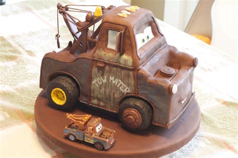 Tow Mater Cake Tow Mater Cake Mater Cake Spiced Buttercream