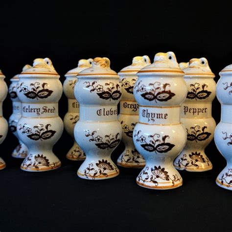 Ceramic Spice Jars Etsy