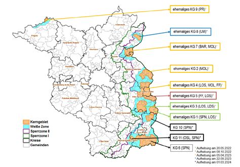 ASP Aufhebung weiterer Sperrzonen Ministerium für Soziales