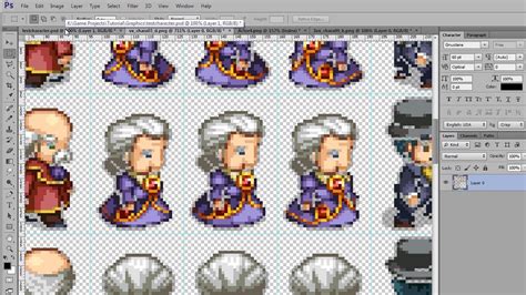 Rpg Maker Character Sprite Sheet Rpg Maker Mv Download Character Frames Plugin V 1 3 File