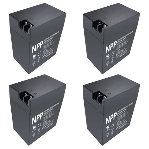 Buy Npp Np Ah Pcs V Ah Rechargeable Sealed Lead Battery For