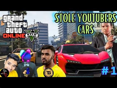 Gta V Mission Stealing Rich Youtubers Cars Mrtripler Sokhergamer