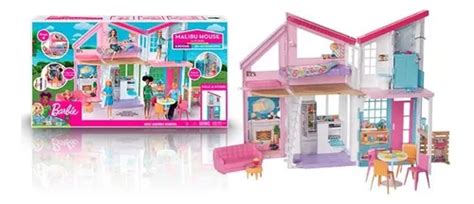 Barbie Casa Malibu Casa De Muñecas De Dos Pisos Plegable Envío gratis