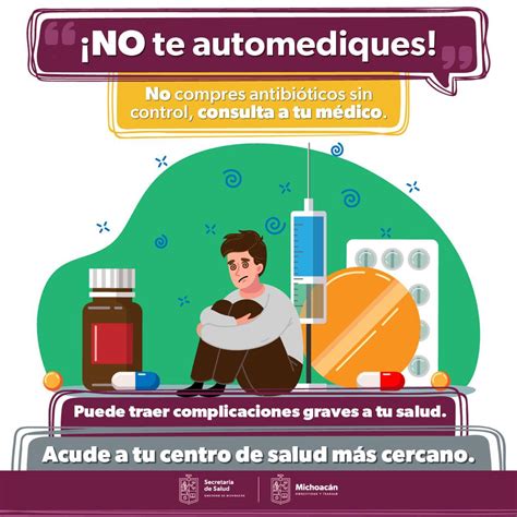 SALUD SSM alerta sobre el riesgo de automedicarse con antibióticos