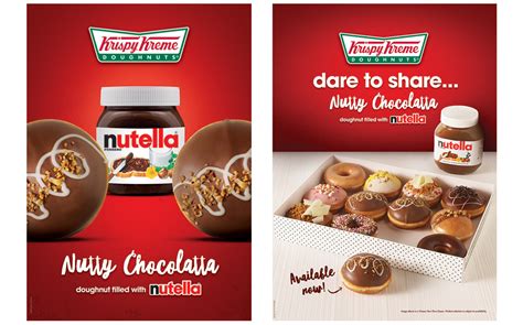 Krispy Kreme X Nutella Campaign Behance