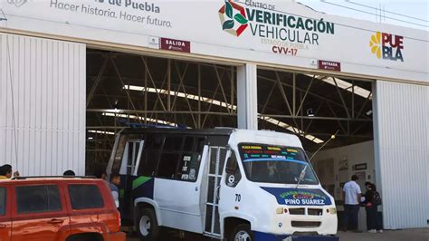 Verificaci N Vehicular Puebla Ampl An Plazo Al De Julio Apartado Mex