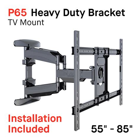 With Installation NBP65 TV Bracket TV Wall Mount Bracket Swivel