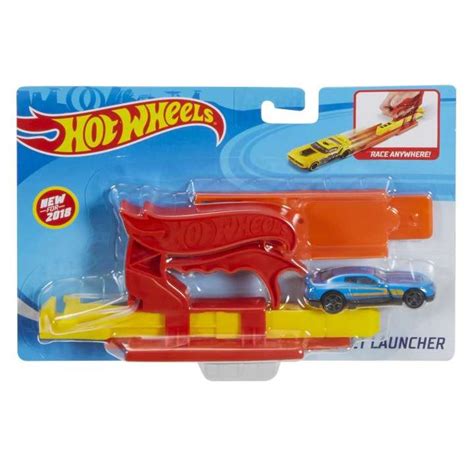 Hot Wheels Kompaktowa Wyrzutnia Czerwona Hot Wheels Sklep EMPIK