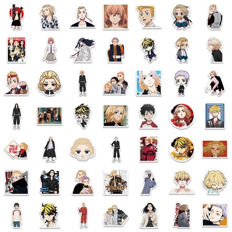 200PCS Tokyo Revengers Stickers Tokyo Revengers Sticker Pack For