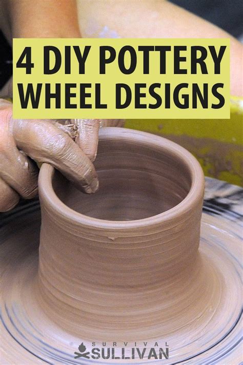 Diy Pottery Wheel Plans / Kick Wheel Plans / A diy pottery wheel is ...