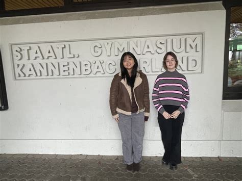 Vorstellung der neuen Gastschülerinnen Gymnasium im Kannenbäckerland