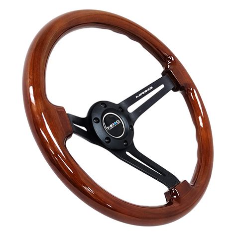 Nrg Innovations Rst Br Bk Spoke Classic Slotted Brown Wood