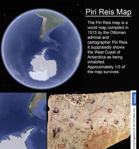 The Piri Reis Map Is A World Map Compiled In By The Ottoman