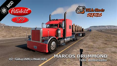 Rta Mods Truck Mod Series Dirigindo Nosso Peterbilt Driving Our