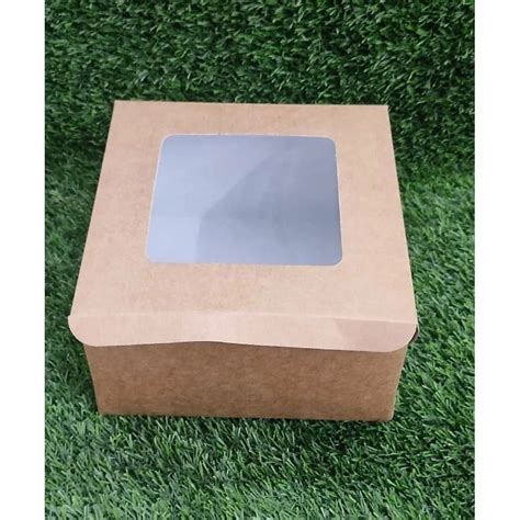 Beige Kraft Paper Cake Box At Rs Piece Cake Box In New Delhi Id