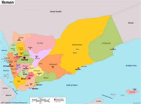 Yemen Map | Detailed Maps of Republic of Yemen