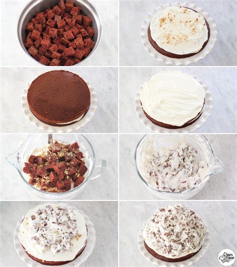 How-to-make-Chocolate-Volcano-Cake-assembling-the-cake - Olga's Flavor Factory