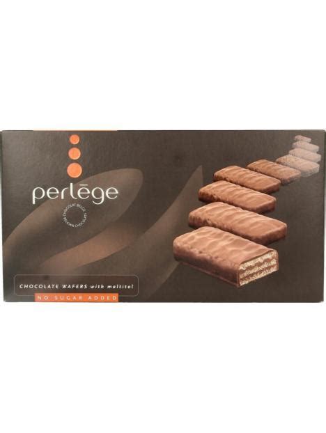 Perlege Chocolate Wafer Met Maltitol