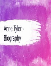 Anne Tyler - Biography - Anne Tyler Biography Who Is She? An American ...