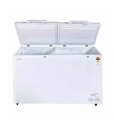 Haier Hcc Hc Double Door Hard Top Deep Freezer Convertible White