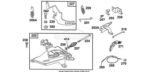 Briggs And Stratton Parts Diagram For Control Assemblies